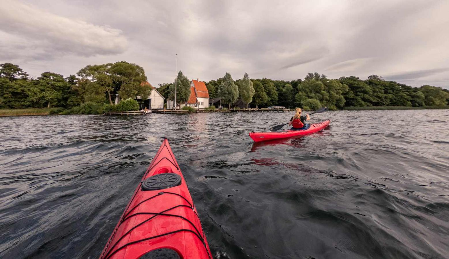 Takke pop Arena Nordsjælland i lavt gear | kajak- og sheltertur | VisitNordsjælland