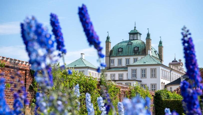 Den smukke slotshave på Fredensborg Slot