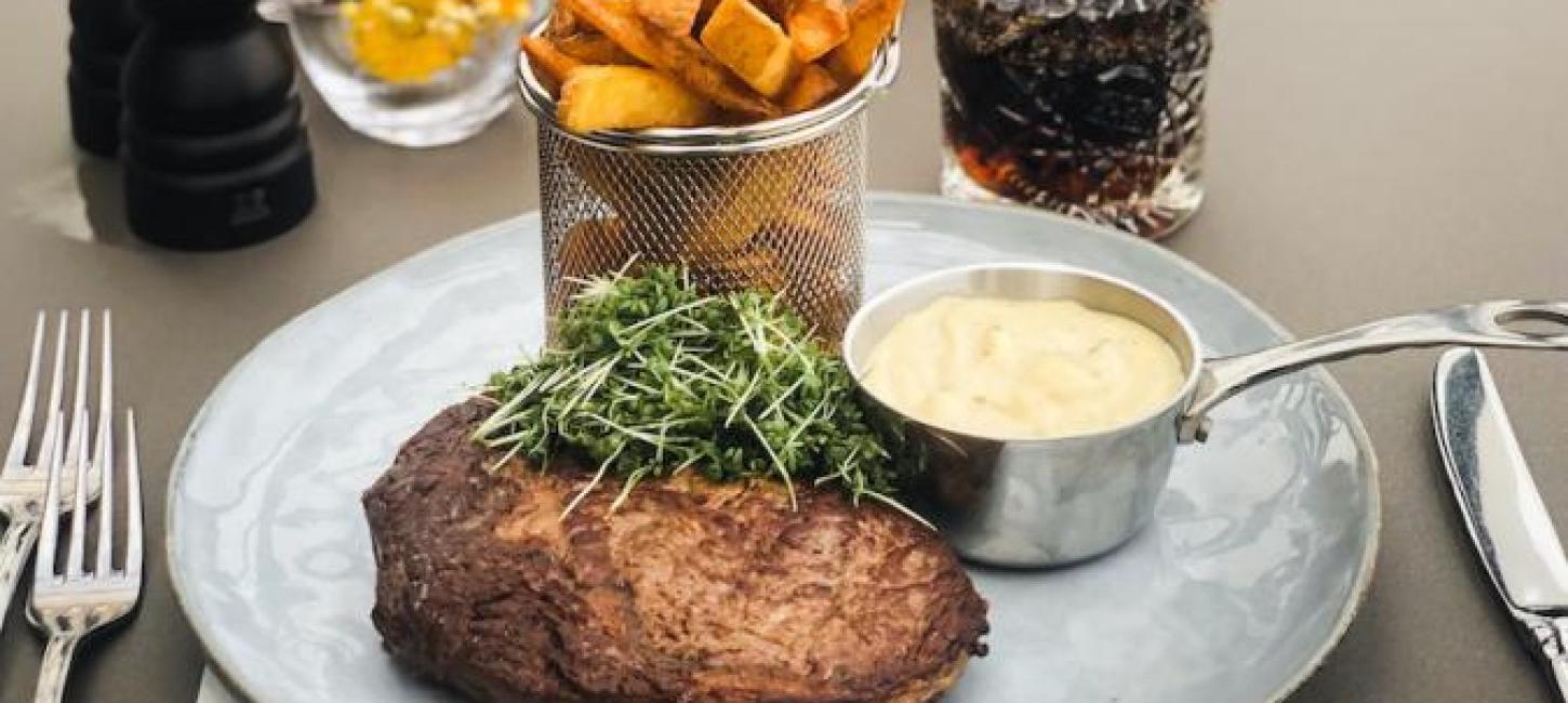Lækker mad på Restaurant Kaj