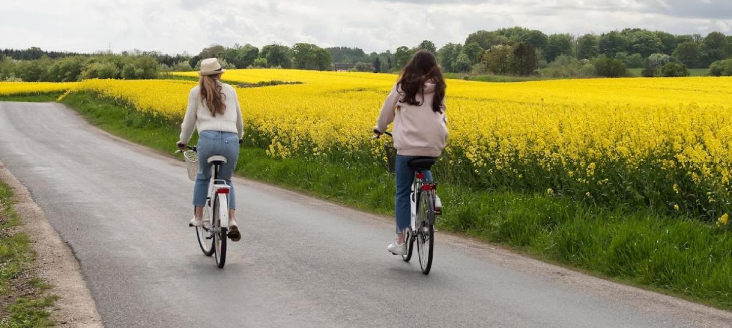På cykel i Nordsjælland