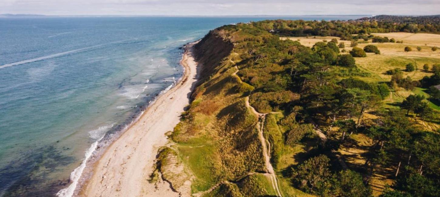 Nordkysten ved Kysthusene i Gilleleje