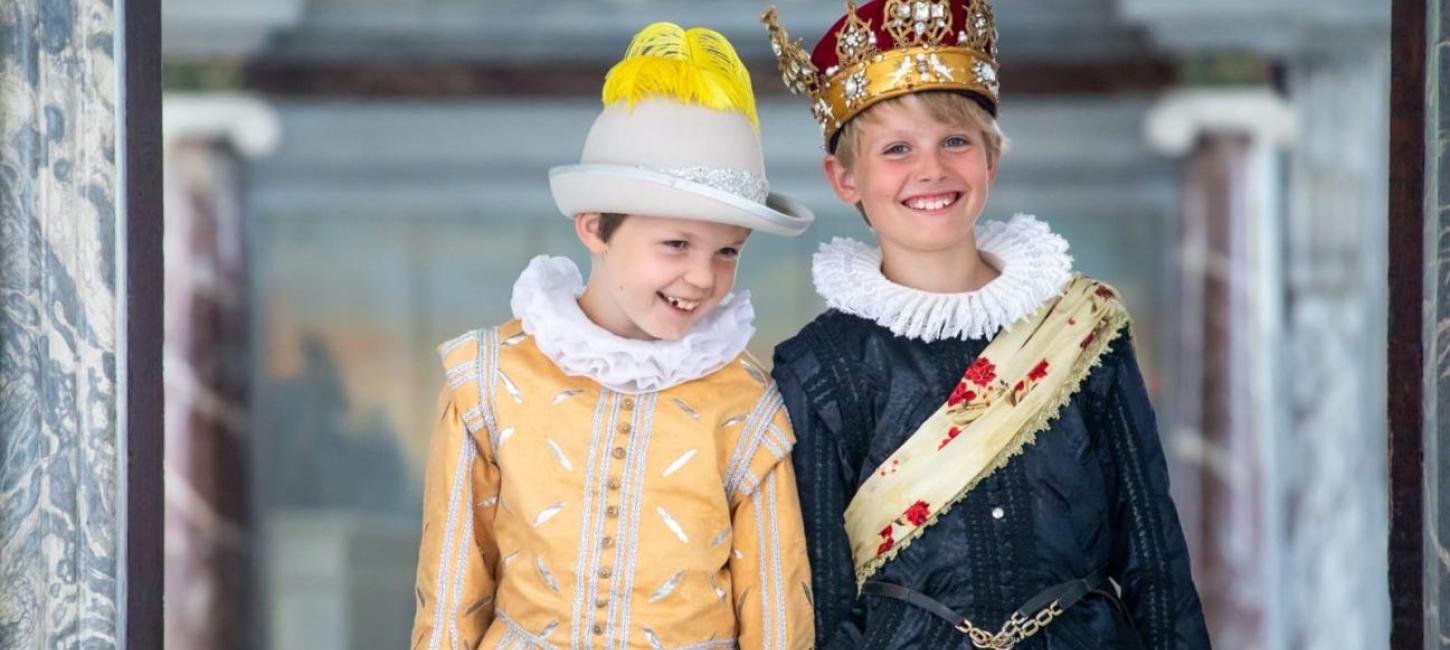 Fastelavn på Frederiksborg slot - Kongelig udklædning
