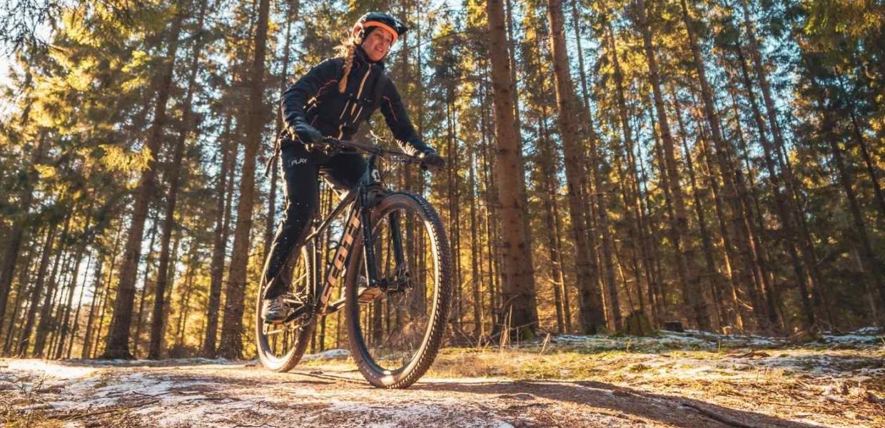 mountainbike gribskov heatherhill natur shelter