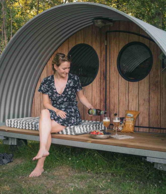 cykel cykelrute nordsjælland shelter nivå