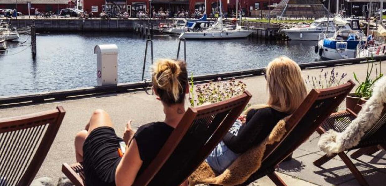 Havnehygge på Hundested Havn