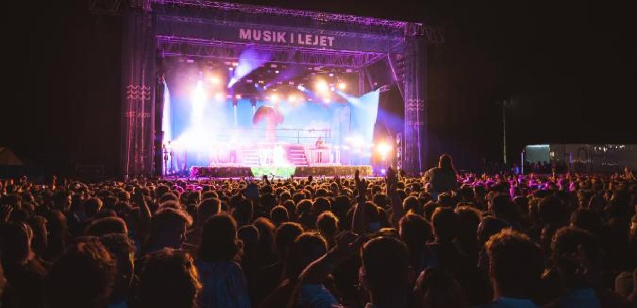 Udendørs festivalen Musik i Lejet i Tisvildeleje