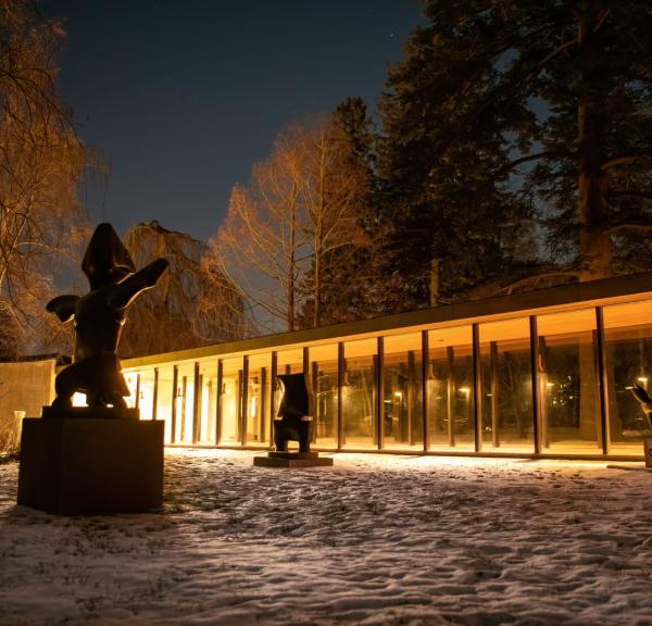 Vinter på Louisiana Museum of Modern Art