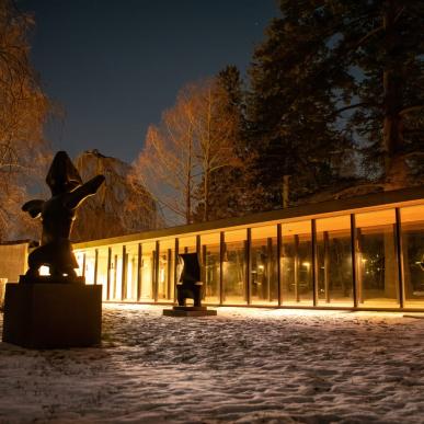 Vinter på Louisiana Museum of Modern Art