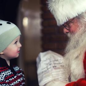 Julemanden kommer til Gilleleje