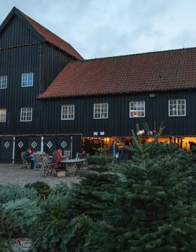 Julemarked på Grønnessegaard Gods i 2019. 