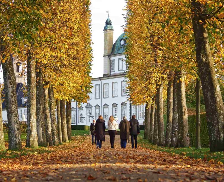 Fredensborg Slot i efteråret