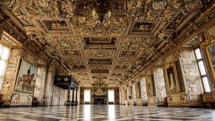 Der Große Saal im Schloss Frederiksborg