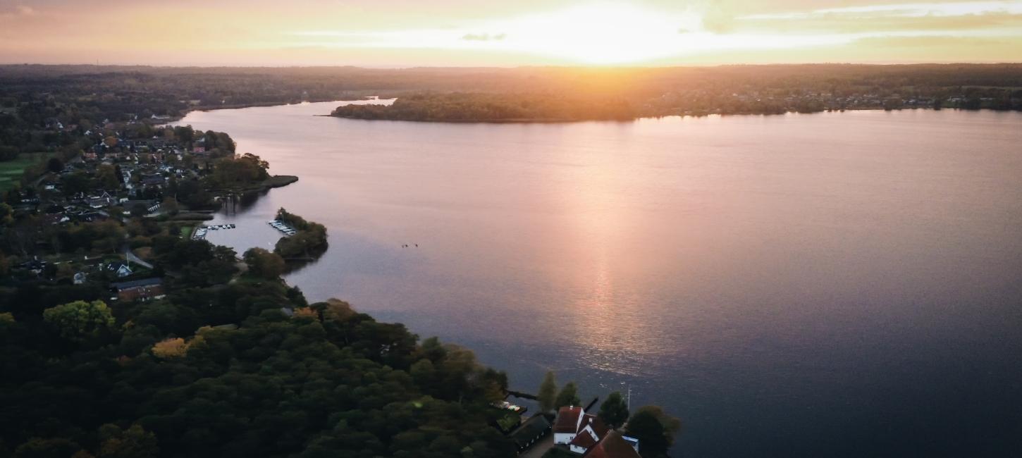 Udsigt over Esrum Sø ved Fredensborg