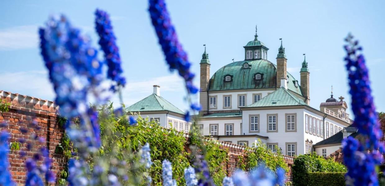 Den smukke slotshave på Fredensborg Slot