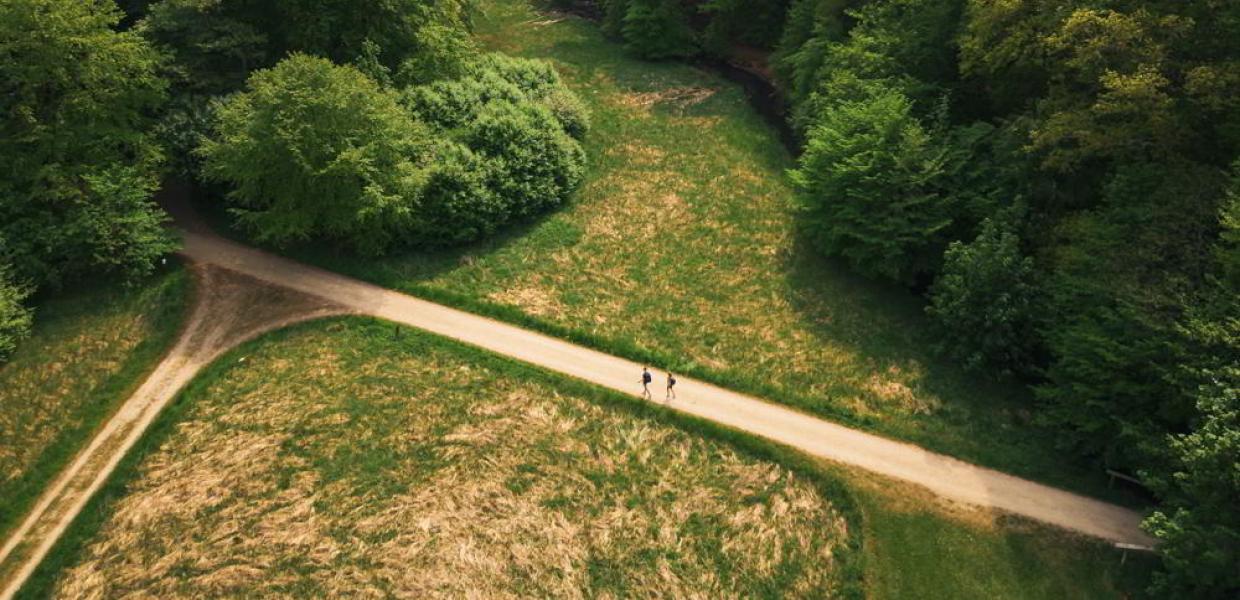 Tisvildevejen fra Hillerød til Melby Overdrev