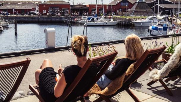 Havnehygge på Hundested Havn