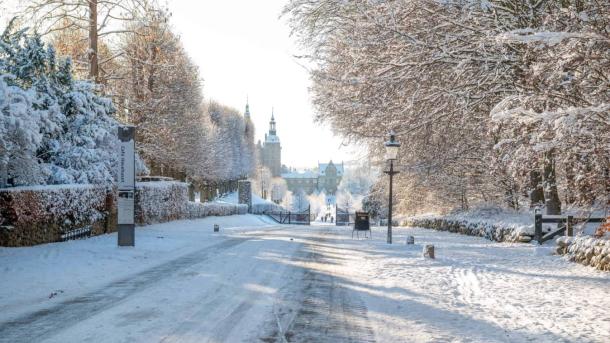 Fredensborg Slotshave indbyder til smukke gåture også om vinteren