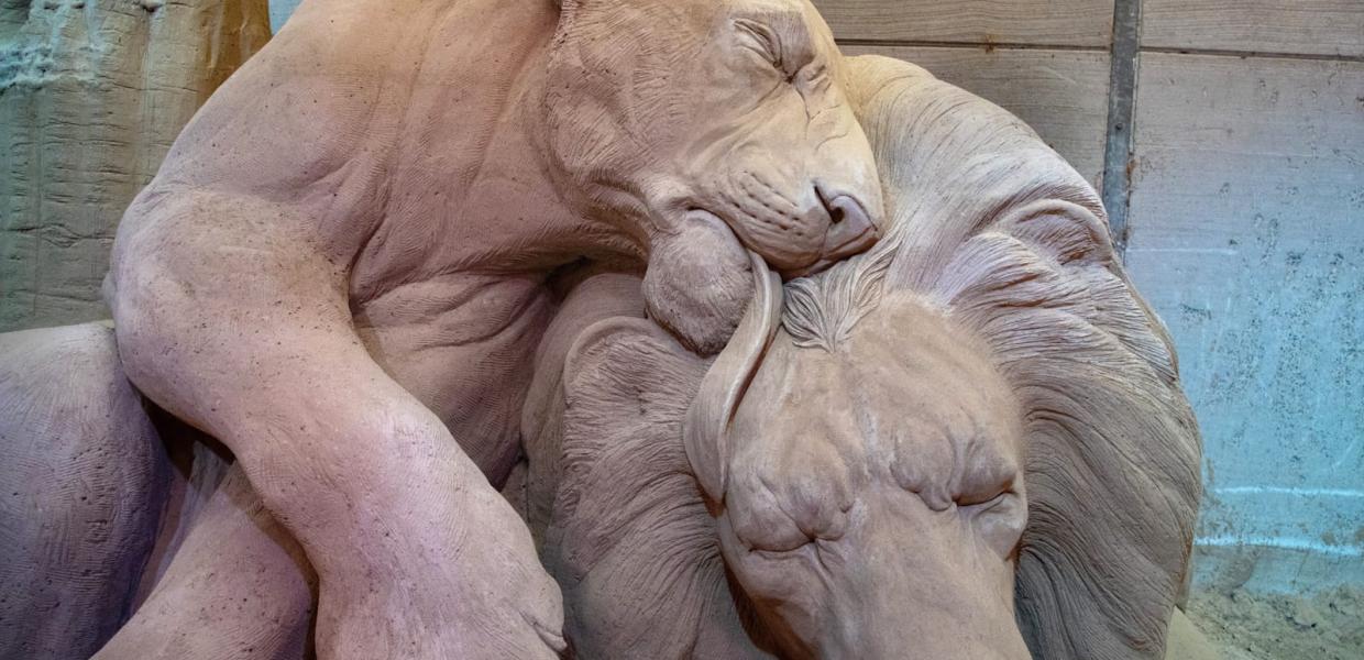 Hundested Sandskulptur Park - Se smukke sandskulpturer på Havnen i Hundested