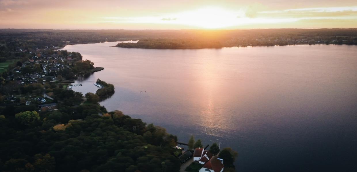 Udsigt over Esrum Sø ved Fredensborg
