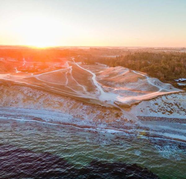 gåtur nordsjælland naturen strand bakker