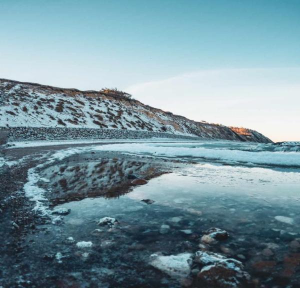 gåtur nordsjælland naturen strand bakker