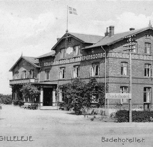 Gilleleje Badehotel i gamle dage