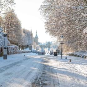 Fredensborg Slotshave indbyder til smukke gåture også om vinteren