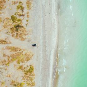 Stranden ved Melby OVerdrev