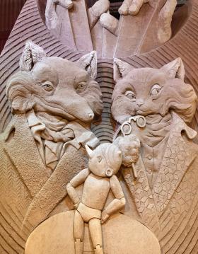 Hundested Sandskulptur Park - Se smukke sandskulpturer på Havnen i Hundested